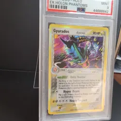 PSA 9 Gyarados Delta Species Holo #8/110 2006 Pokemon card EX Holon Phantoms - Image 3