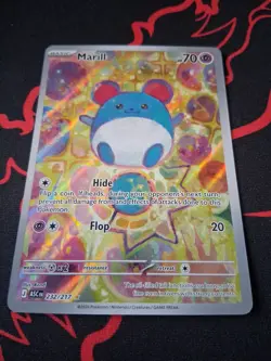 Pokemon TCG Marill Ascended Heroes 232/217 Near Mint Illustration Rare English - Image 1