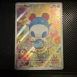 Pokemon TCG Marill Ascended Heroes 232/217 Near Mint Illustration Rare English - Image 1