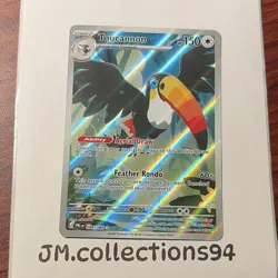 2026 Pokemon MEG Pitch Black Toucannon 94 /84 Illustration Rare Full Art Rare - Image 1