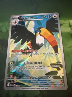 2026 Pokemon MEG Pitch Black Toucannon 94 /84 Illustration Rare Full Art Rare - Image 1