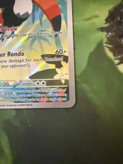 2026 Pokemon MEG Pitch Black Toucannon 94 /84 Illustration Rare Full Art Rare - Image 4