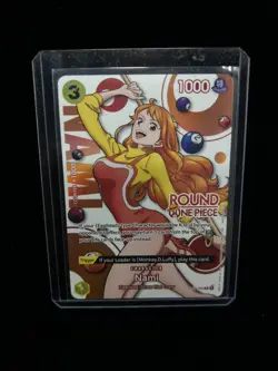 Round 1 x English One Piece Nami Promo ST29-008 - English FREE SHIP - Image 1