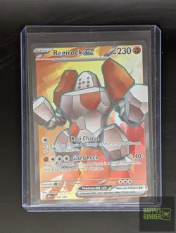 Regirock ex 214/182 Ultra Rare Destined Rivals Pokemon Near Mint - Image 2