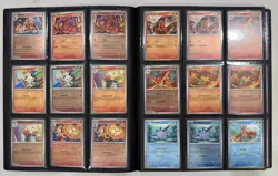 Mega Evolution Complete Master Base Set (All C/UC/R/EX + Rev Holo) Near Mint - Image 4