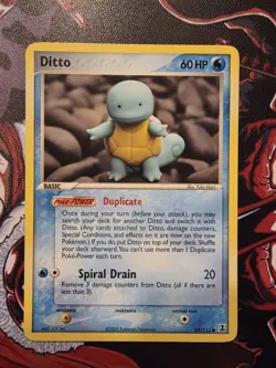 The Pokemon Company Pokemon TCG Ditto (Squirtle) 064/113 Common Regular 60 HP - Image 1
