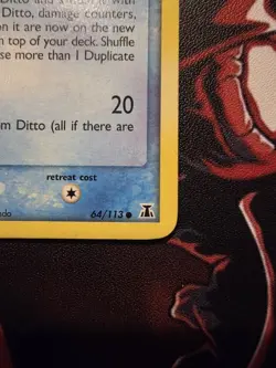 The Pokemon Company Pokemon TCG Ditto (Squirtle) 064/113 Common Regular 60 HP - Image 4