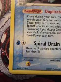 The Pokemon Company Pokemon TCG Ditto (Squirtle) 064/113 Common Regular 60 HP - Image 5