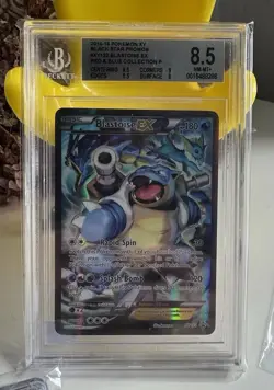Blastoise EX Red & Blue Coll. Pokemon Generations Full Art Promo XY122 BGS 8.5 - Image 1