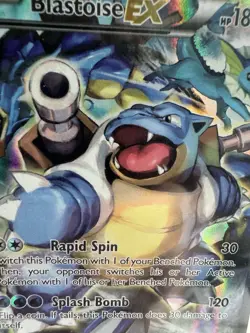 Blastoise EX Red & Blue Coll. Pokemon Generations Full Art Promo XY122 BGS 8.5 - Image 5