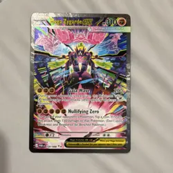Pokemon Mega Zygarde EX 120/088 Gaia Wave Full Art Holo Dragon EX Basic HP 310 - Image 2