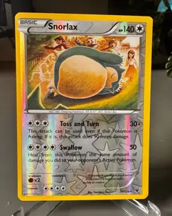 Snorlax 77/124 Fates Collide Reverse Holo | LP - Image 1