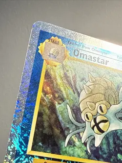 Pokemon Omastar 58/110 Legendary Coll. Reverse Holo LP - Image 4