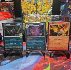 Pokemon TCG Gengar Zarude and Ho-oh Ebgames Promo ( Sealed ) - Image 1