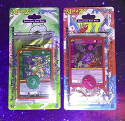 MetaZoo x Aoki HiroQuest 2.0 COMPLETE ART SET 4 Sealed Blisters w/ Holo Promos - Image 4