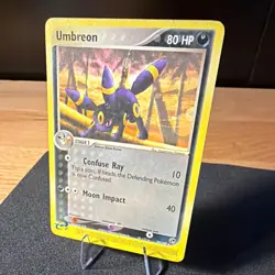 Umbreon EX Sandstorm 24/100 English Regular Rare Stage 1 80 HP Pokemon TCG - Image 1