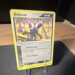 Umbreon EX Sandstorm 24/100 English Regular Rare Stage 1 80 HP Pokemon TCG - Image 2