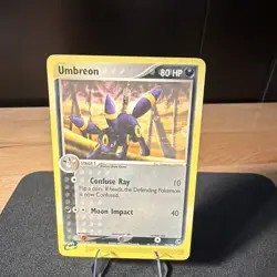Umbreon EX Sandstorm 24/100 English Regular Rare Stage 1 80 HP Pokemon TCG - Image 3