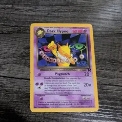Pokemon TCG Dark Hypno Team Rocket 26/82 Non-Holo Rare Card MP - Image 1
