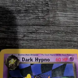 Pokemon TCG Dark Hypno Team Rocket 26/82 Non-Holo Rare Card MP - Image 3