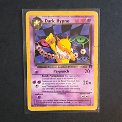 Dark Hypno 26/82 Team Rocket Pokemon TCG Rare Regular Unlimited English 1999 - Image 1