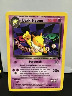 Dark Hypno 26/82 Pokemon Team Rocket Rare - Image 1
