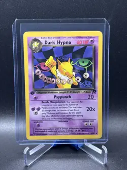Pokemon Team Rocket - Dark Hypno 26/82 1st Edition Non-Holo Rare LP - Image 1
