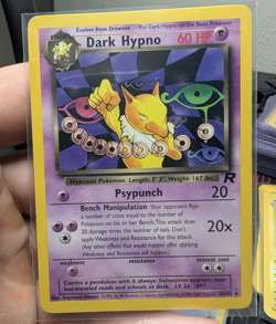 WOTC Pokemon Dark Hypno 26/82 Team Rocket Rare LP Condition 🔥 - Image 1