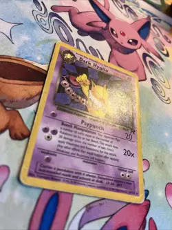 WOTC Pokemon Dark Hypno 26/82 Team Rocket Rare HP Condition - Image 2