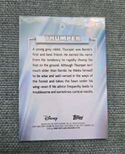 2026 Topps Chrome Disney Thumper Alpha!! Mickey Mouse Red And Black 1/28 - Image 2
