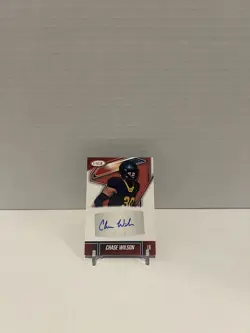 Chase Wilson 2025 Sage Low Series A-CW Red Autograph - Image 1