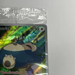 Snorlax - SEALED - Scarlet & Violet Full Art Promo - NM 051 - Pokemon TCG - Image 3