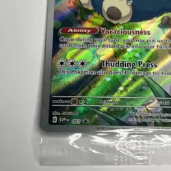 Snorlax - SEALED - Scarlet & Violet Full Art Promo - NM 051 - Pokemon TCG - Image 5