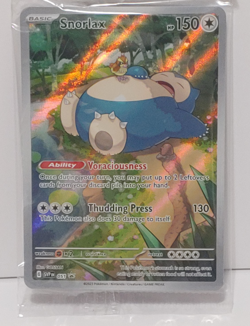 Sealed Snorlax 051 ETB Promo 151 Scarlet & Violet Promo Cards Pokemon - Image 1