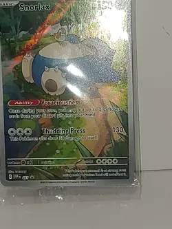 Sealed Snorlax 051 ETB Promo 151 Scarlet & Violet Promo Cards Pokemon - Image 2