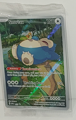 Sealed Snorlax 051 ETB Promo 151 Scarlet & Violet Promo Cards Pokemon - Image 4