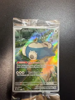 Sealed Snorlax 051 ETB Promo 151 Scarlet & Violet Promo Cards Pokemon - Image 1