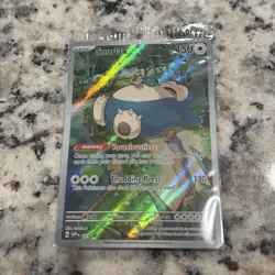 Snorlax - 051 (Pokemon Center Exclusive) SEALED 051 Scarlet & Violet Promo Card - Image 1