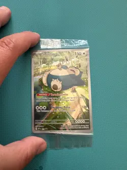 Pokemon 151 Snorlax SVP 051 TCG Scarlet &Violet ETB Black Star Promo Sealed - Image 1