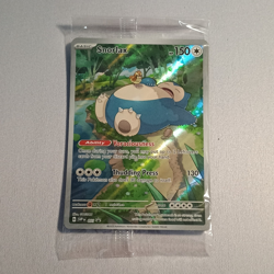 Pokemon Snorlax 051 SV Scarlet & Violet Promo Holo Eng 150 HP Sealed - Image 1