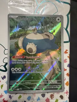 Snorlax 051 Scarlet Violet 151 ETB Black Star Promo Pokemon - Mint SEALED - Image 1