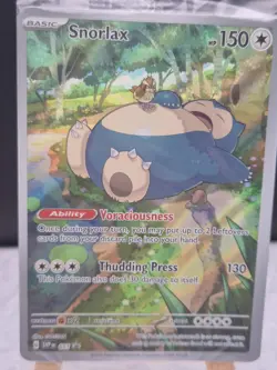 Pokemon TCG Snorlax 051 SV Scarlet & Violet ETB Promo Holo Sealed - Image 3