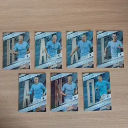 Panini Donruss Elite 2022/23 Erling Haaland Spellbound Full Set Rare Insert Card - Image 1