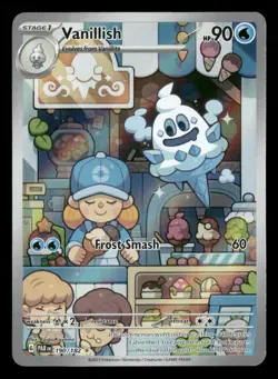 Vanillish - 190/182 - Illustration Rare - Paradox Rift - Pokemon Card - NM/M - Image 1