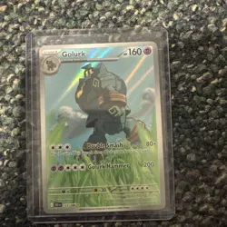 Golurk 123/086 Holo Illustration Rare Black Bolt Pokemon NM/M - Image 1