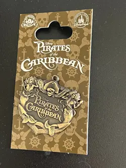 Disney Pin Pirates of the Caribbean (Anchor) NEW - Image 1