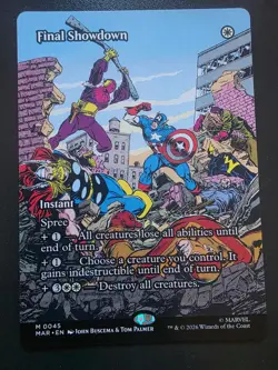 Magic the Gathering - Marvel super heroes - Final Showdown 0045 - Image 1