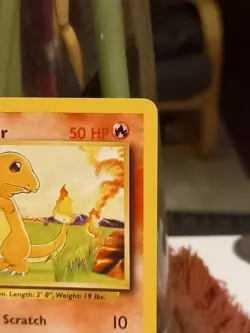 Pokemon TCG Charmander Base Set 46/102 Regular LP. - Image 2