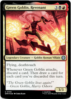 Green Goblin, Revenant (FOIL) - [Marvel's Spider-Man] MTG NM/M 💀🔥 Ships Meow! - Image 3