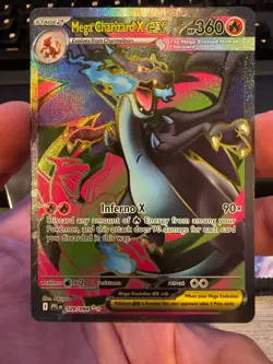 Pokemon Mega Charizard X EX 109/094 Ultra Rare Phantasmal Flames PFL NM/Mint - Image 1